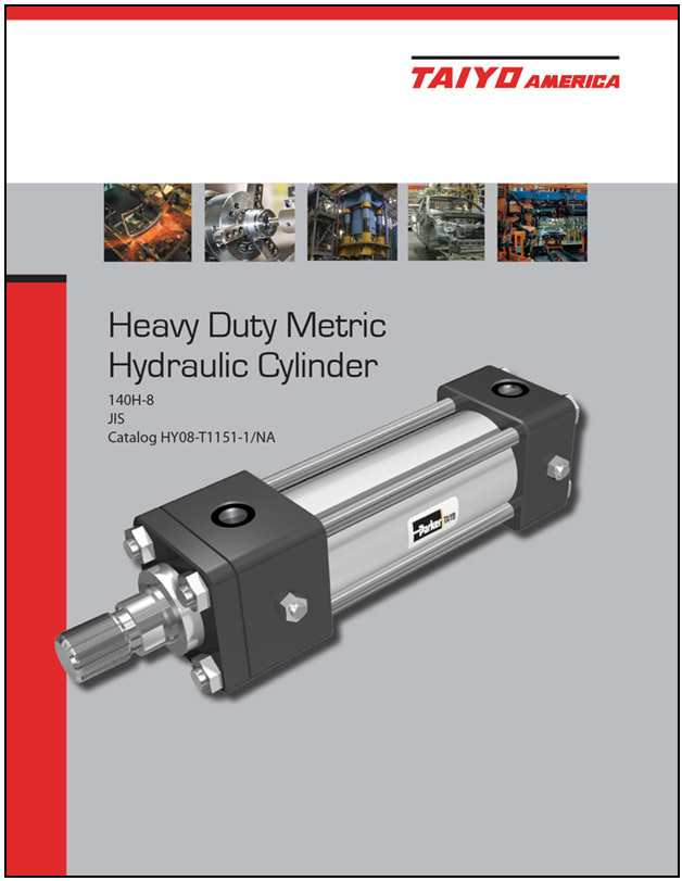 Heavy Duty Metric Hydraulic Cylinder