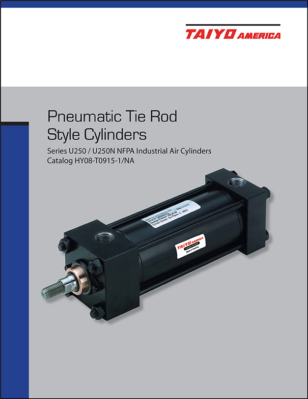 Pneumatic Tie Rod Style Metric Cylinders Catalog